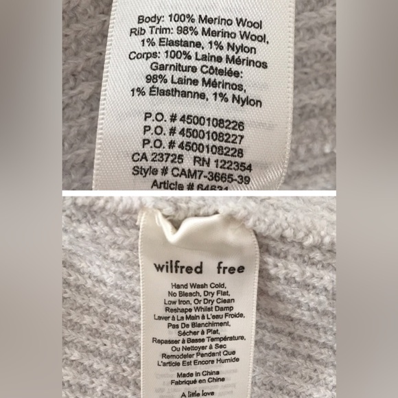 XS - Wilfred Free Wool Cardigan - Picture 2 of 6